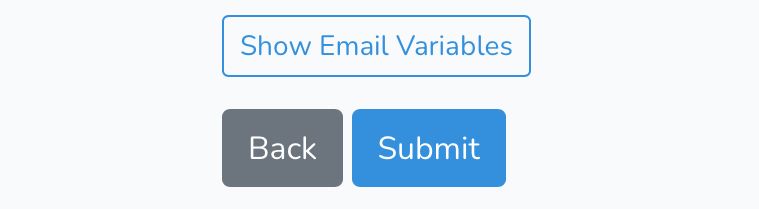 Screenshot of Show Email Variables Button
