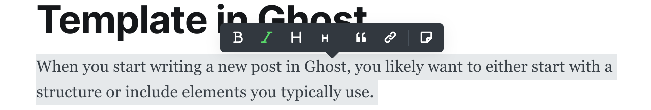 How to Create a Newsletter Template in Ghost
