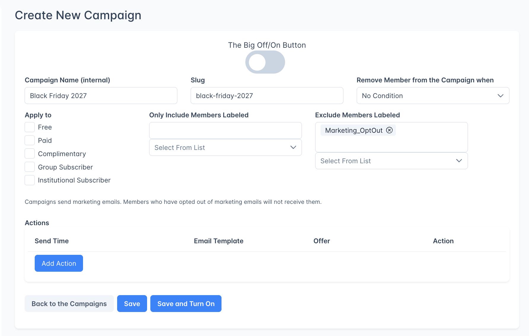 Outpost campaign feature